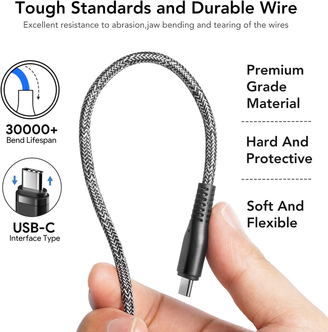 KFD 118W USB-C KFZ Ladegerät Auto Ladekabel DC 12V-24V Netzteil für MacBook Air Pro, Dell XPS, HP Sp