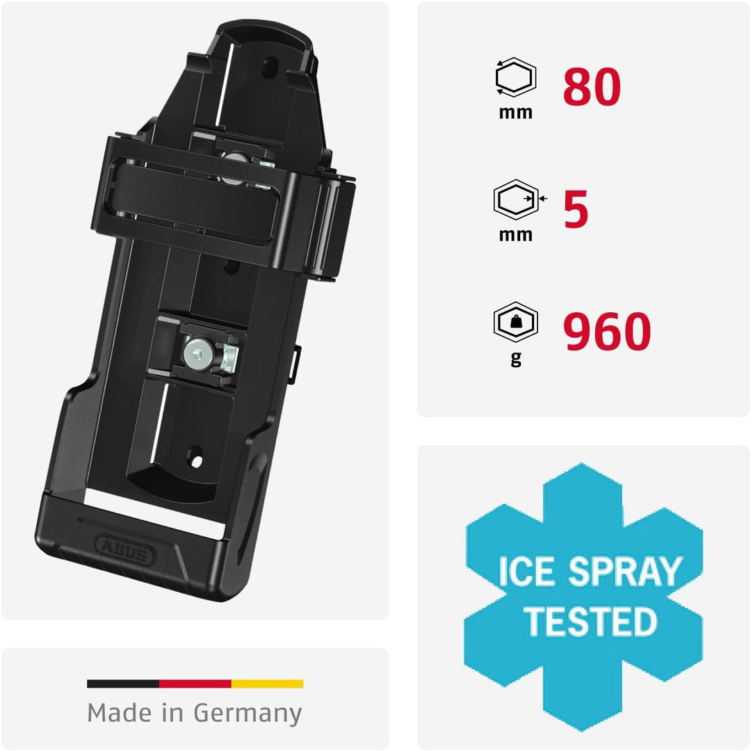 ABUS Faltschloss Bordo uGrip 5700C SH mit Halterung - Fahrradschloss mit Zahlencode und 5 mm starken