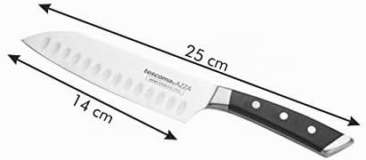 Tescoma Santokumesser Azza Schwarz Edelstahl Azza