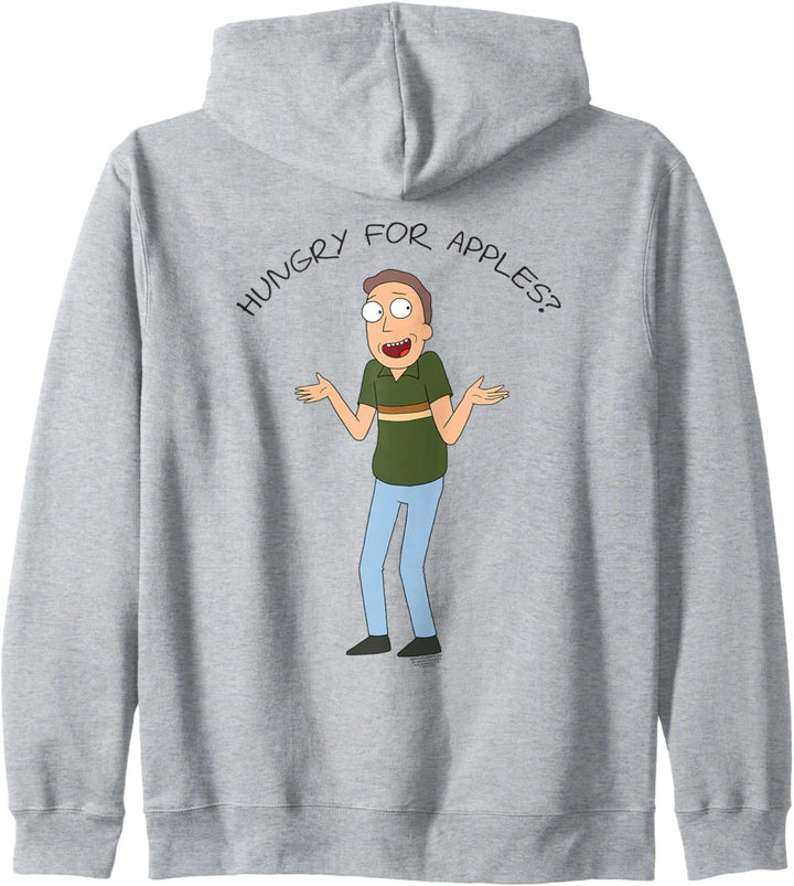Rick and Morty Hungry For Apples Kapuzenjacke