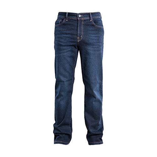 COLAC Herren Jeans Tim in Black Gabardine Straight Fit mit Stretch 112.03.01 31W / 30L Dark Used, 31
