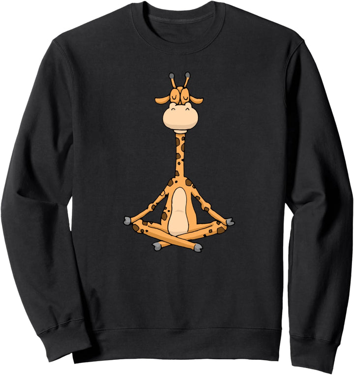 Giraffe Yoga Sweatshirt