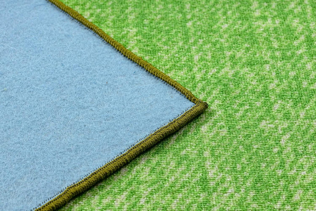 rugsx Teppich für Kinder Hearts Jeans, Vintage Herzen - grün 100x250 cm HEARTS grün 100 x 250 cm (Re