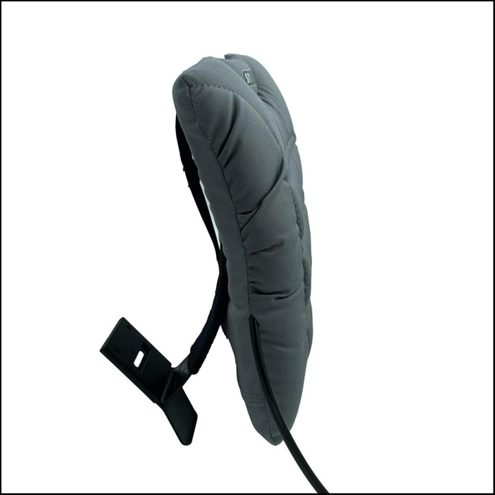 Sitback Air Universales Rückenstützkissen Stoff Grau, Stoff Grau