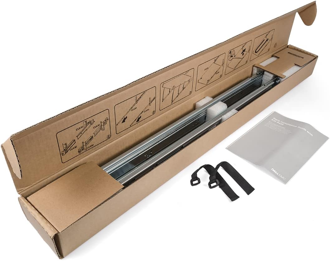Dell A12 Gleitschienen - 1U Schienen Kit für PowerEdge R340/R350/XR2 (Typ A12 / ReadyRails II), Typ
