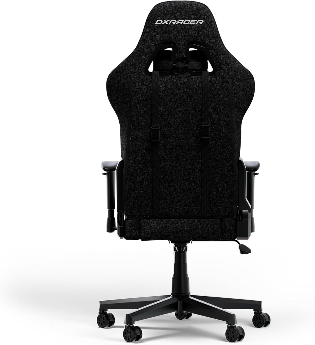 DXRacer Prince L Schwarz Stoff das Orginal Gaming Stuhl, Schreibtischstuhl, Bürostuhle, Office Chair
