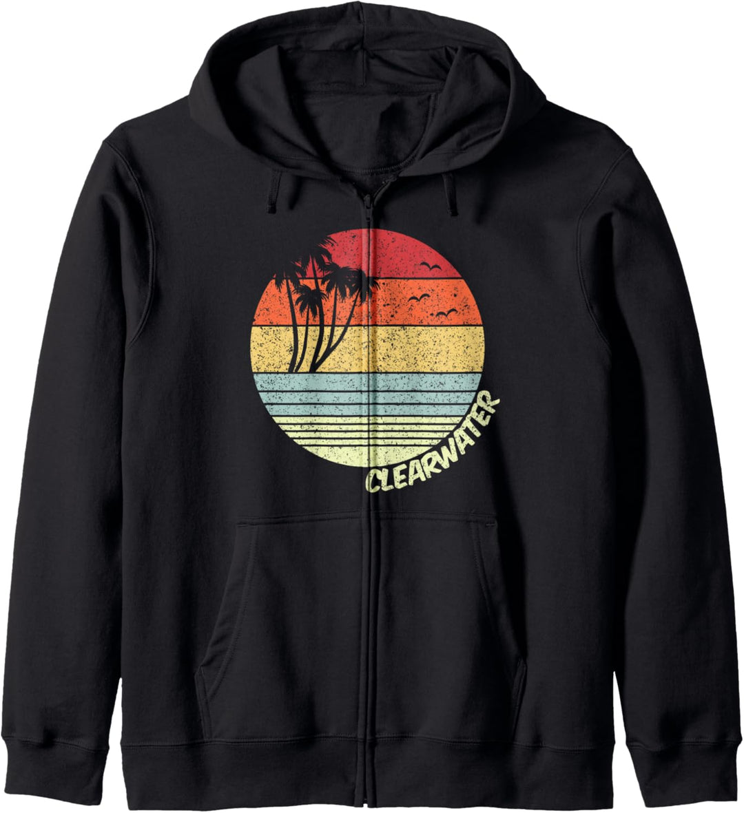 Clearwater Florida Strand Urlaub Souvenir Kapuzenjacke
