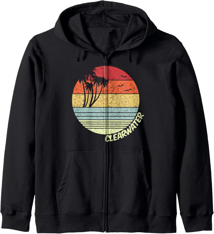 Clearwater Florida Strand Urlaub Souvenir Kapuzenjacke