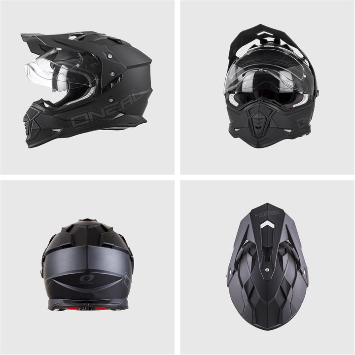 O'NEAL Unisex – Erwachsene Sierra Helmet Flat V.23 Helm L Schwarz/V.23, L Schwarz/V.23
