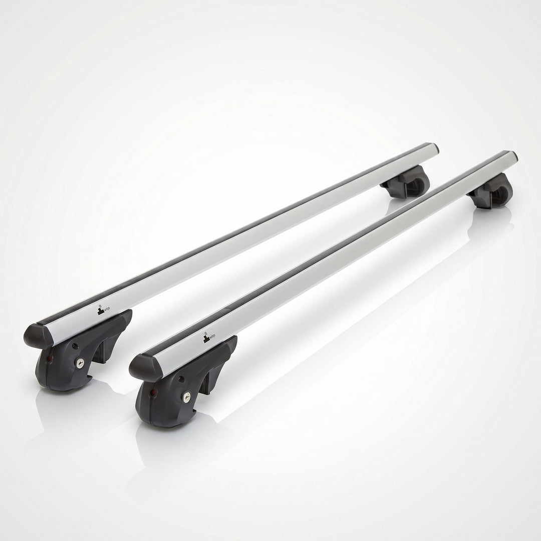 Dachträger universal - VDP Aluminium Relingträger 120 cm für offene Dachreling, universal Dachträger