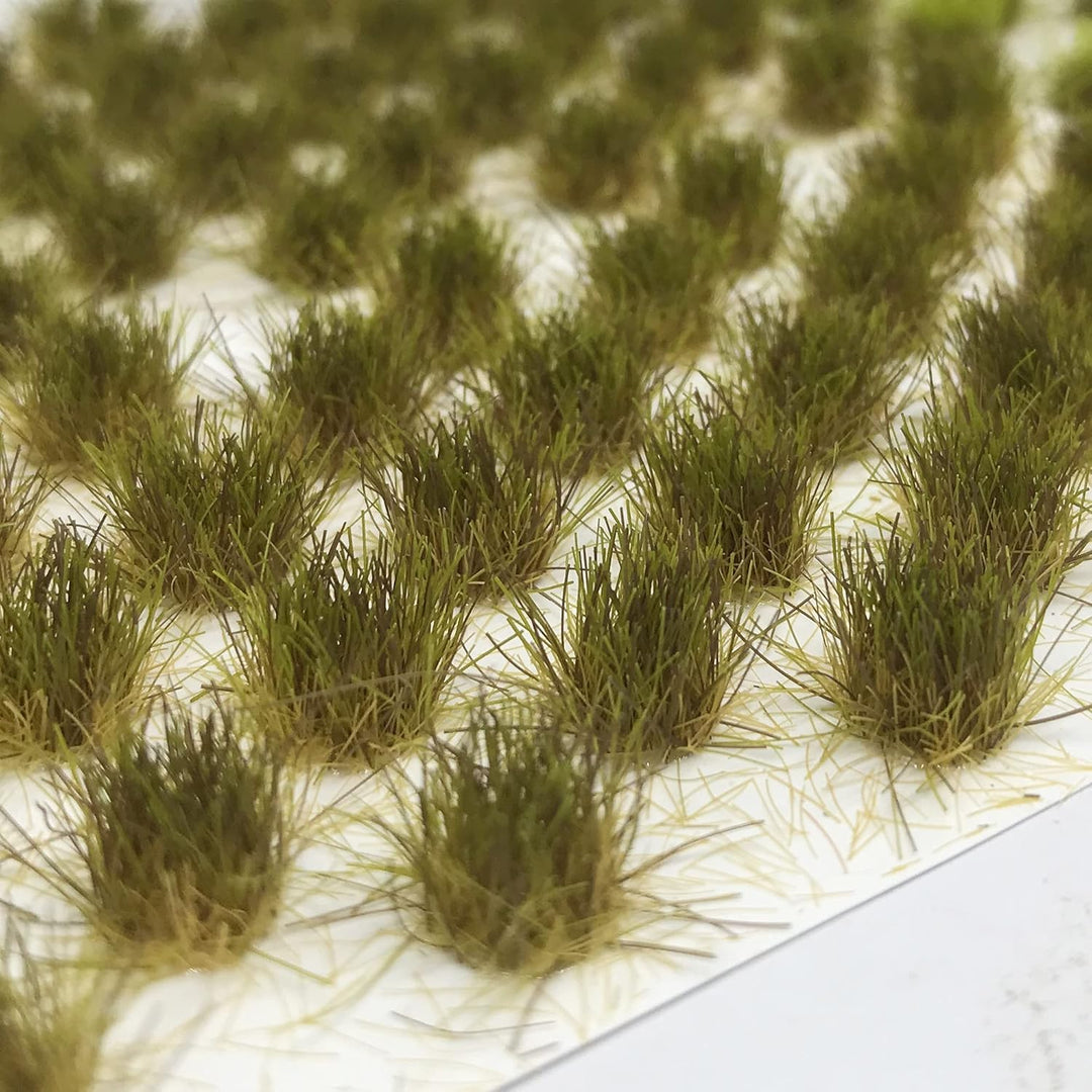 Cayway 128 Stück Static Grass Tuft Selbstklebende Statische Grass Statisches Grasbüschel, Gefälschte