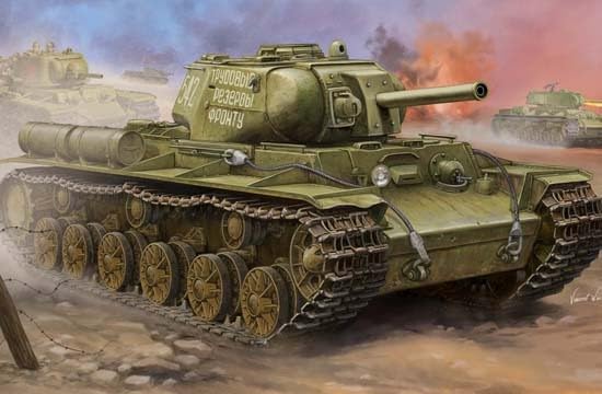 Trumpeter 001572-1/35 KV-8S Panzer