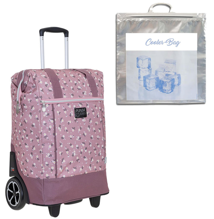 Punta Big Wheel Einkaufsroller Einkaufswagen Shopping Trolley Einkaufstrolley Trolly 10303 + Thermot