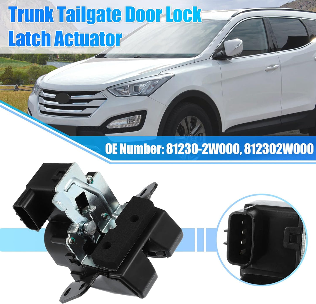 X AUTOHAUX Kofferraum Verriegelung Antrieb 81230-2W000 für Hyundai Santa Fe Sport