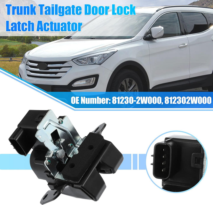 X AUTOHAUX Kofferraum Verriegelung Antrieb 81230-2W000 für Hyundai Santa Fe Sport