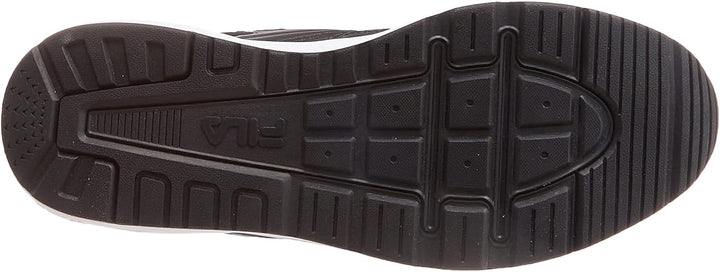 FILA Herren Horizon Run Sneaker 44 EU Black White, 44 EU Black White