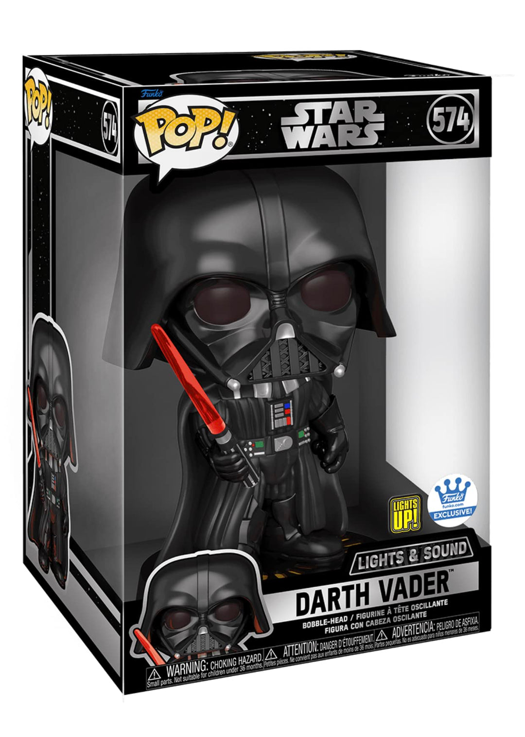 10" Darth Vader (Lights and Sound) - Star Wars