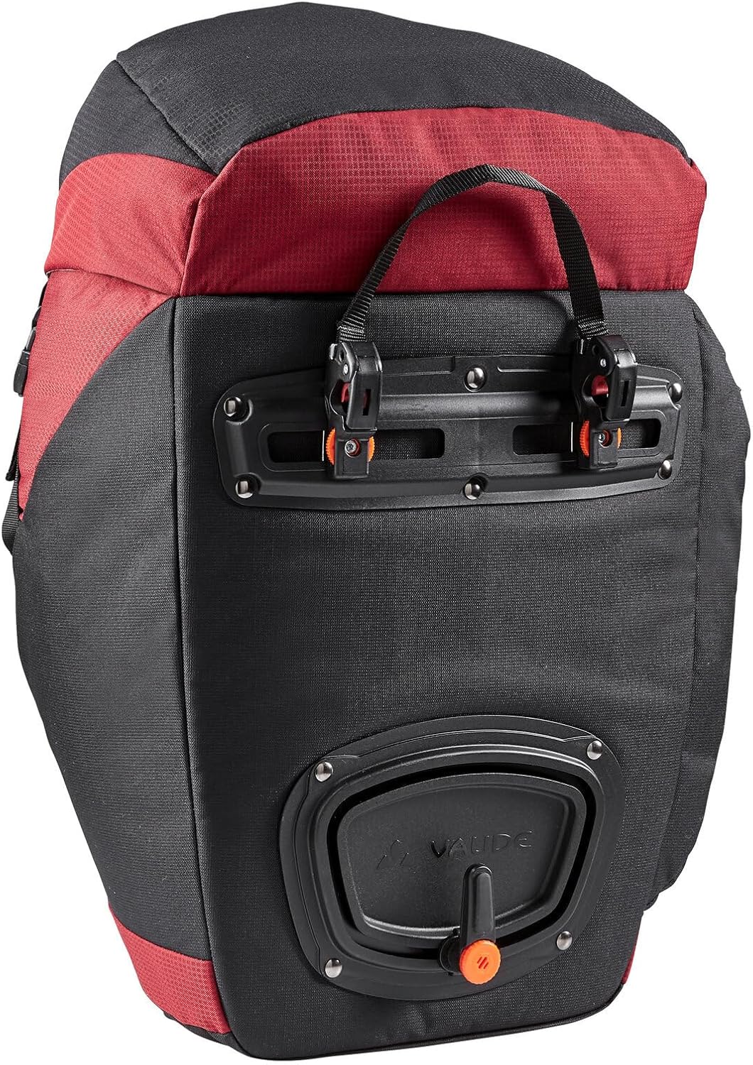 Vaude OnTour Back Hinterradtaschen, Einheitsgrösse Einheitsgrösse Black/Carmine, Einheitsgrösse Blac