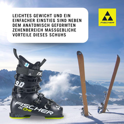 Fischer RC One 9.0 - Yellow/Black - Herren Skischuhe MP30.5 EU46 2/3 YELLOW, MP30.5 EU46 2/3 YELLOW