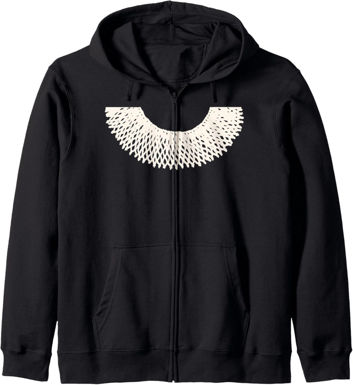 Ruth Bader Ginsburg Dissent Collar Easy RBG Kostüm Kapuzenjacke