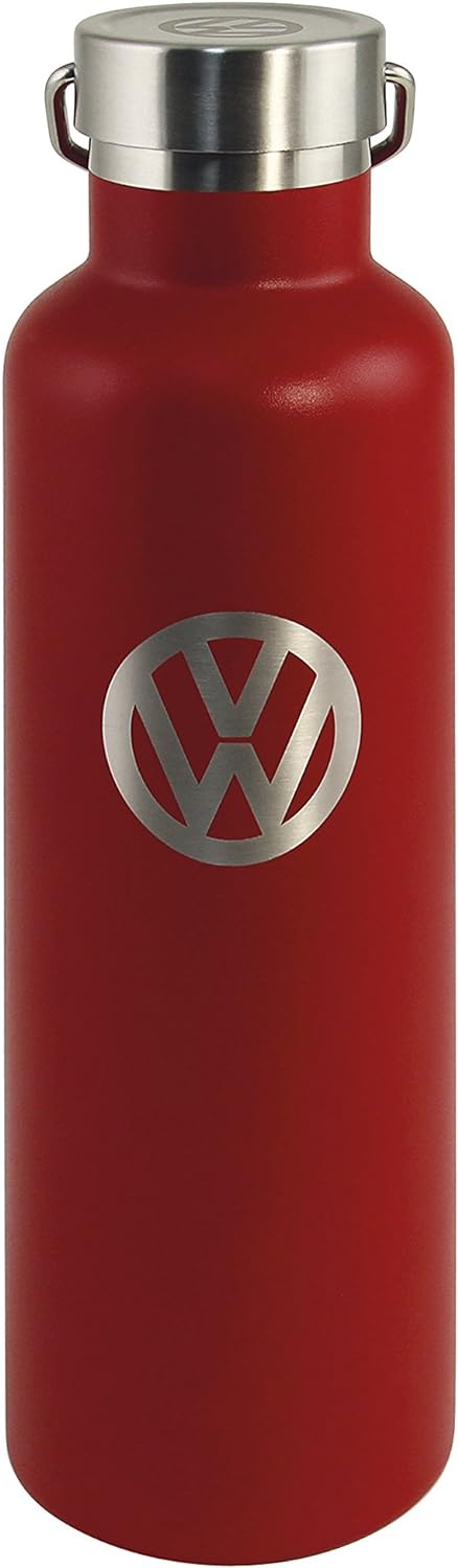 BRISA VW Collection - Original Volkswagen Isolierte Doppelwandige Vakuum Edelstahl Thermos-Flasche (