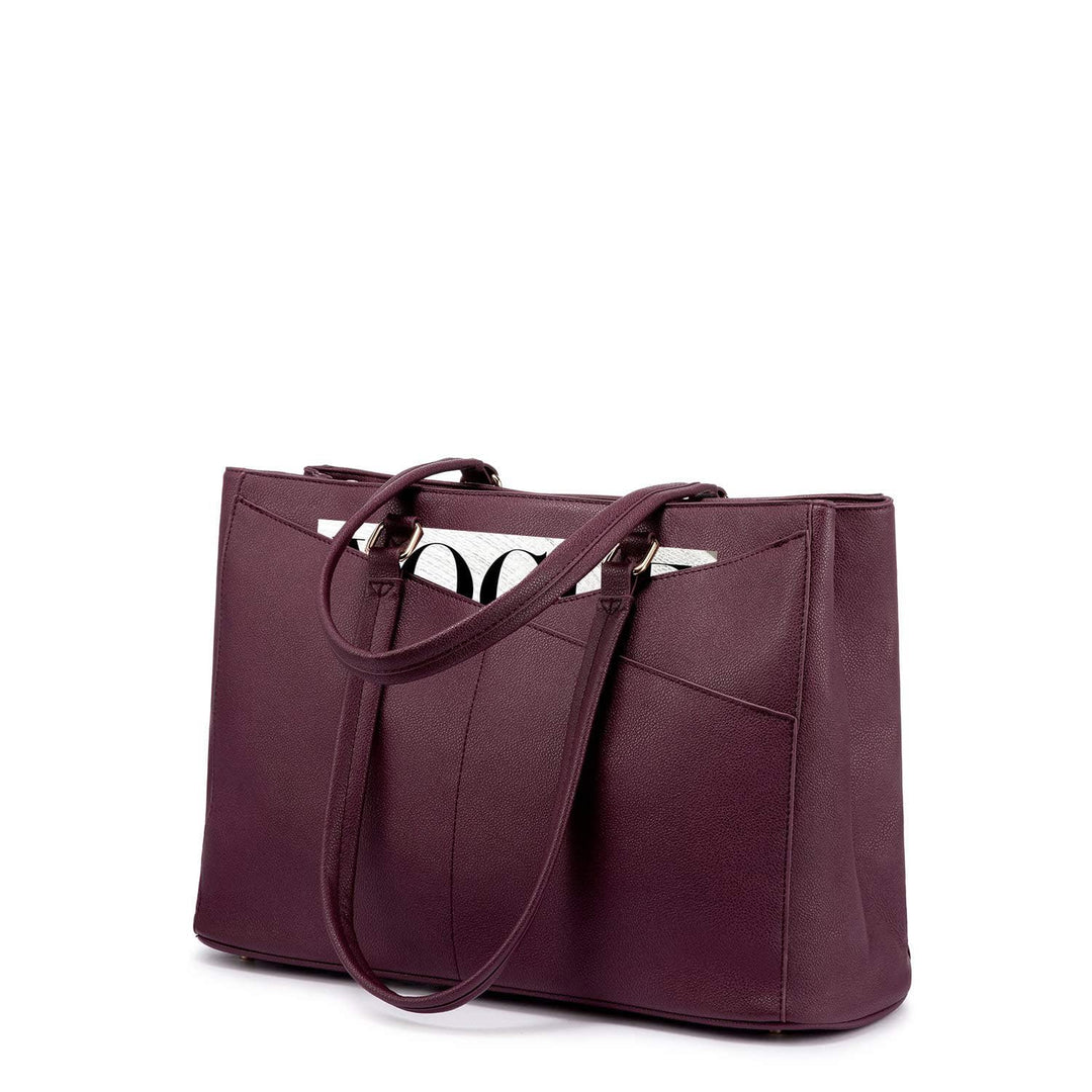 LOVEVOOK Laptoptasche Damen 15,6 Zoll, Handtasche Damen Arbeitstasche Lehrertasche Gross, Wasserdich