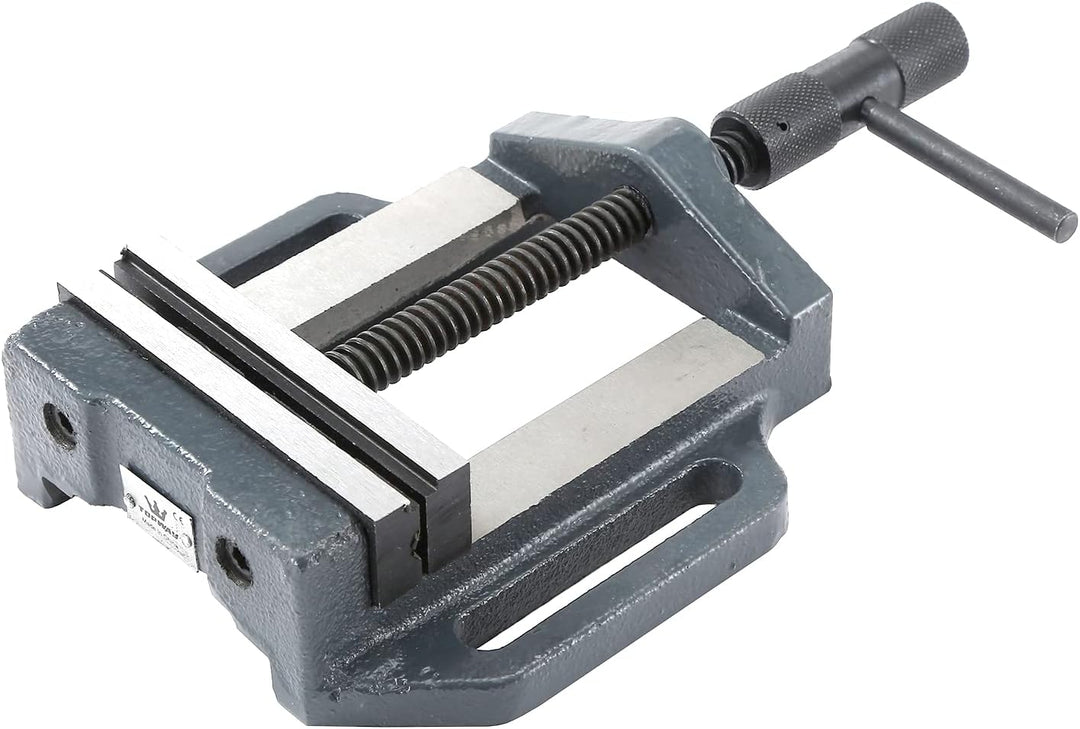 KATSU Bohrmaschinen-Schraubstock Säulentisch Bohrschraubstock 4" 100mm Professionelle Präzision Deut