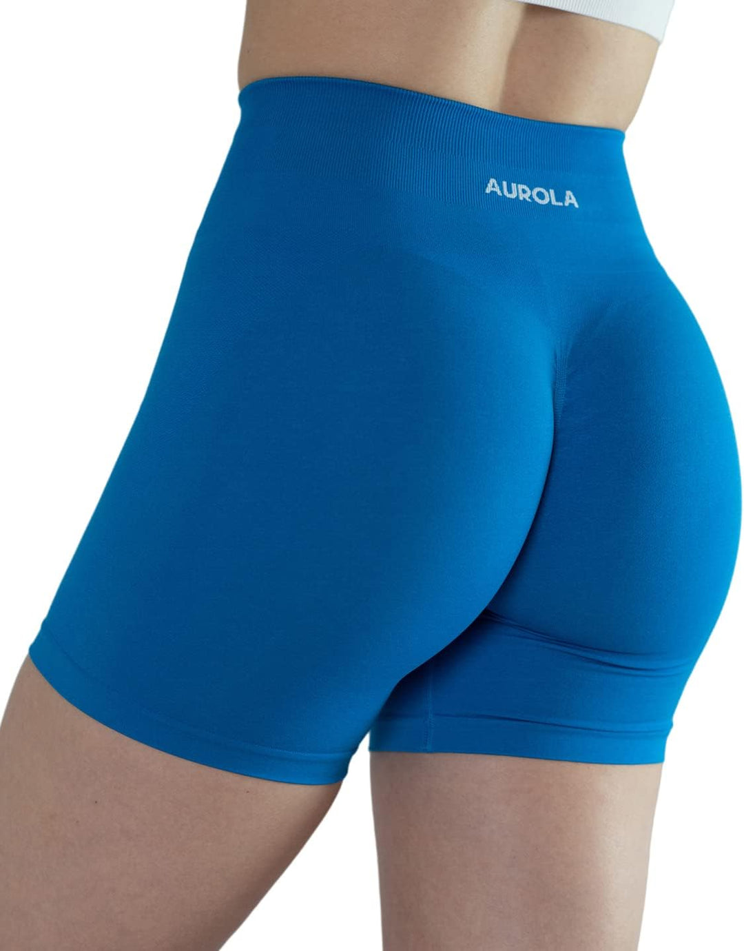 AUROLA Intensify Workout Shorts for Women Seamless Scrunch Short Gym Yoga Running Sport Active Exerc