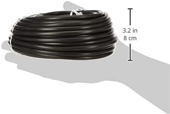 Kabel H05VV-F - 2x1 mm. - 20 mt - Schwarz