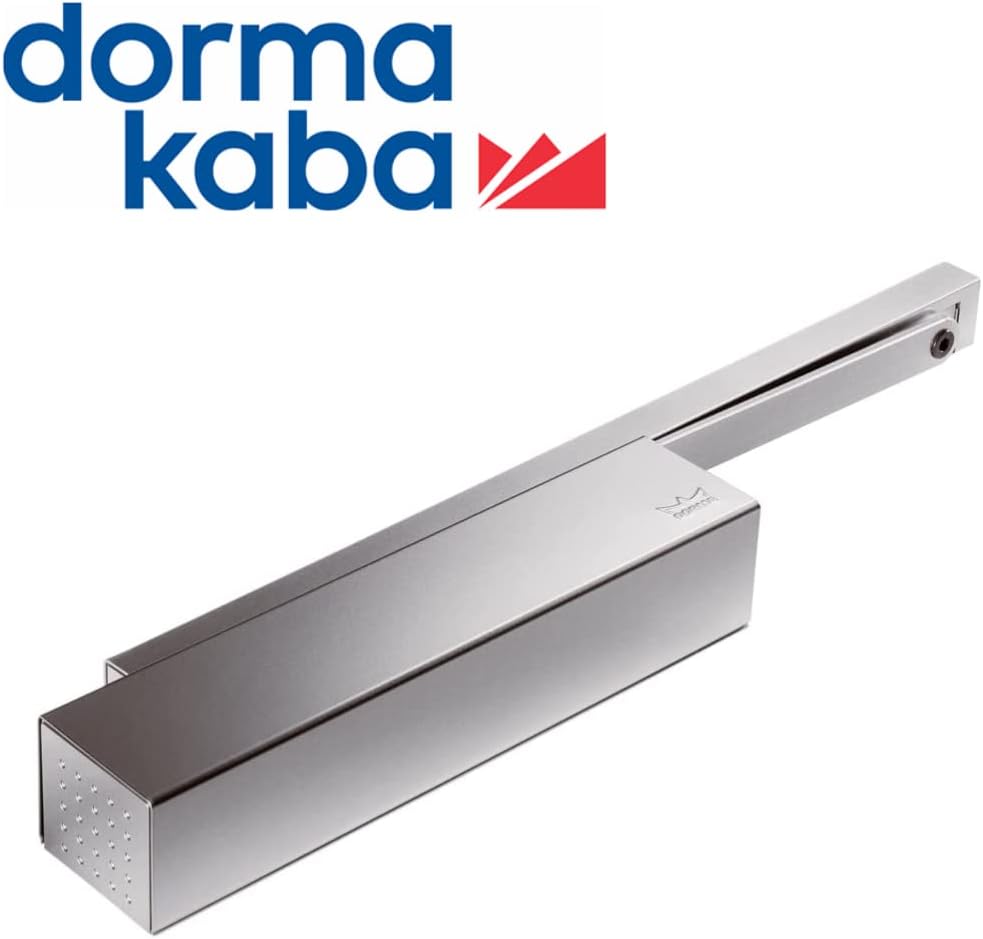 Set aus 2x Türschliesser Dorma TS 93 B CONTUR DESIGN EN 2-5 N inklusive 2x Gleitschiene und 2x Monta