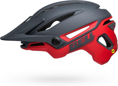 BELL Sixer MIPS MTB Fahrrad Helm matt grau/rot 2022, L