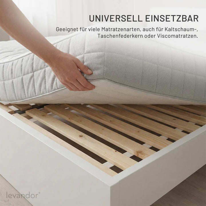 Panorama24 Rollrost Premium 90x200 (23 Latten) Rolllattenrost Lattenrost Bettrost Rollroste Holzlatt