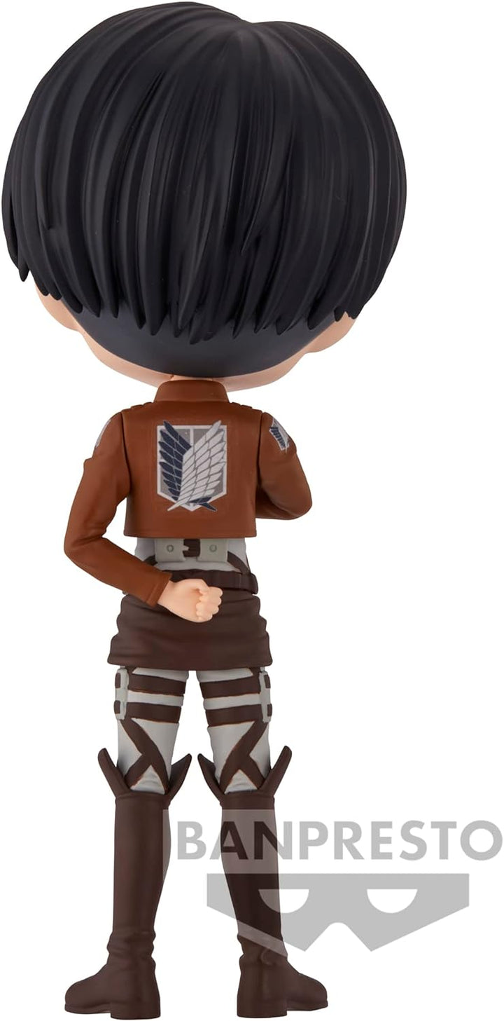 BANPRESTO L'ATTAQUE des Titans - Levi - Q Posket 14cm