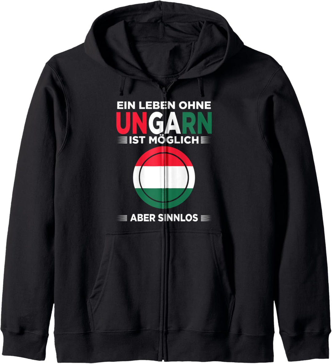 Ungarische Flagge Ungare Ungarin Ungarn Kapuzenjacke