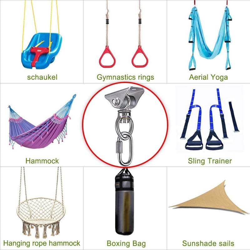 BeneLabel Heavy Bag Halterung, Boxsack Aufhänger, Heavy Bag Aufhänger, Boxsack Zubehör, Boxsack Halt