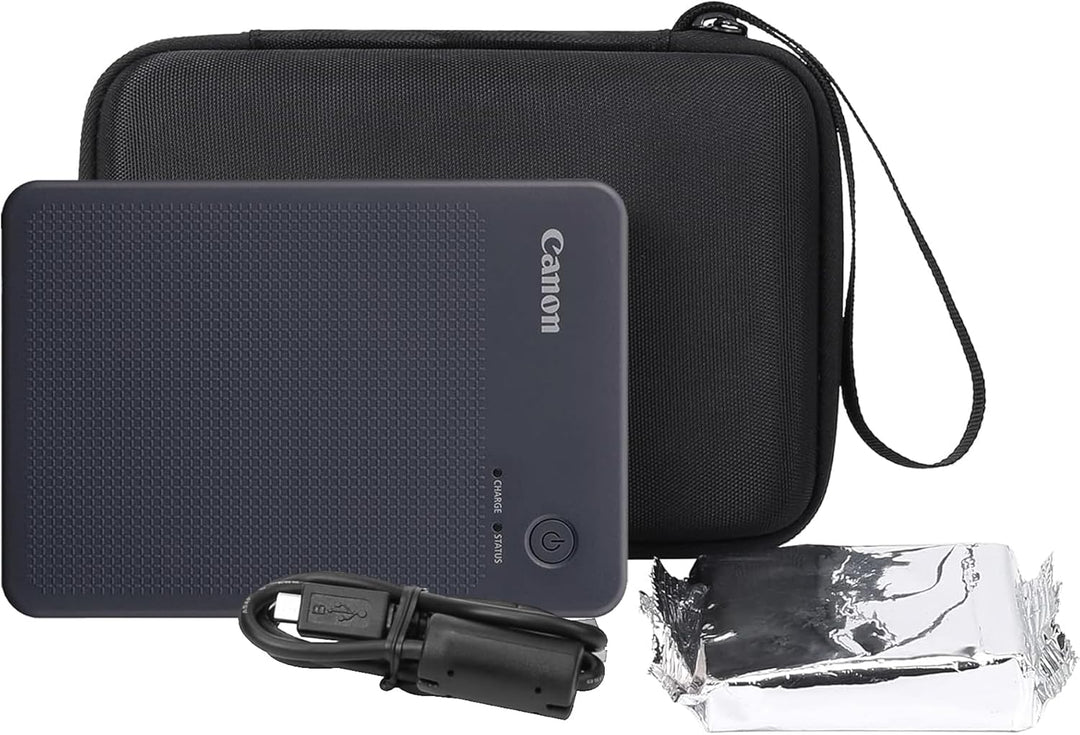 co2CREA Hart Tasche für Canon SELPHY Square QX10 /QX20 Fotodrucker Case Etui Tragetasche Für Selphy