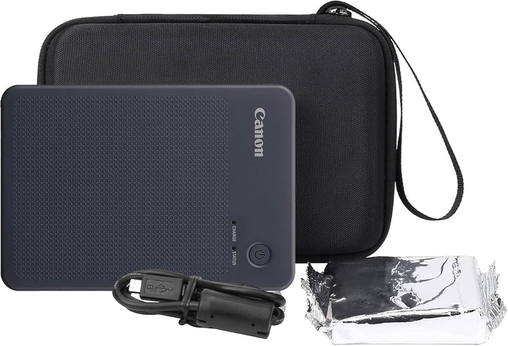 co2CREA Hart Tasche für Canon SELPHY Square QX10 /QX20 Fotodrucker Case Etui Tragetasche Für Selphy