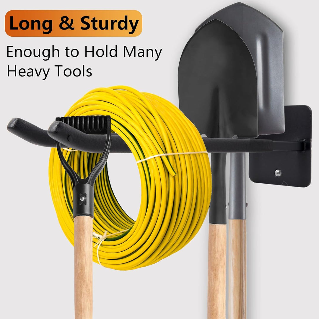 Sinoer Verbesserte Hochleistungs-Garagenhaken, Garagenhaken aus Nutzstahl, 14-Zoll-Doppelhaken für d