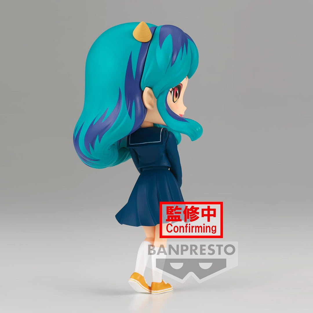 BANPRESTO URUSEI YATSURA - Lum - Q Posket 14cm Modern Lum - Uniform Ver. - (Ver. A), Modern Lum - Un