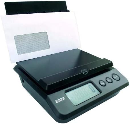 Dipse Parcel 25/20 / 10 kg - Digitale Paketwaage Briefwaage mit USB- oder Batteriebetrieb und 2g / 1