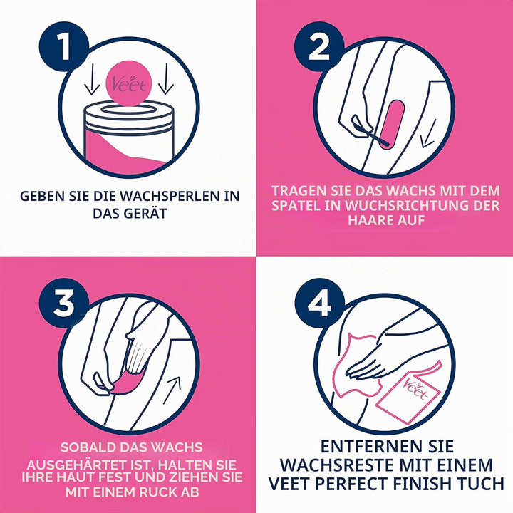 Veet Elektrischer Wachserwärmer Spawax 1 Gerät