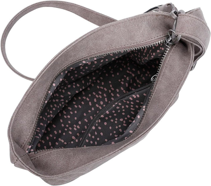 Fritzi aus Preussen Damen Lipstick04 Jakx Cross Bag, Einheitsgrösse Basalt, Basalt