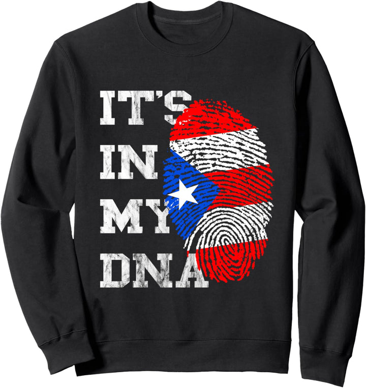 Es Ist In Meiner DNA Puerto Ricaner Genetik Puerto Rico Sweatshirt