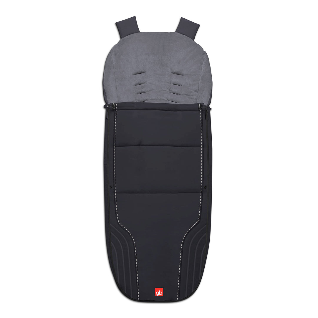 gb Gold Fusssack, Für Kinder ab Geburt bis 6 Monate (9 kg), Grau Grey Farbkollektion 2019, Grey Farb