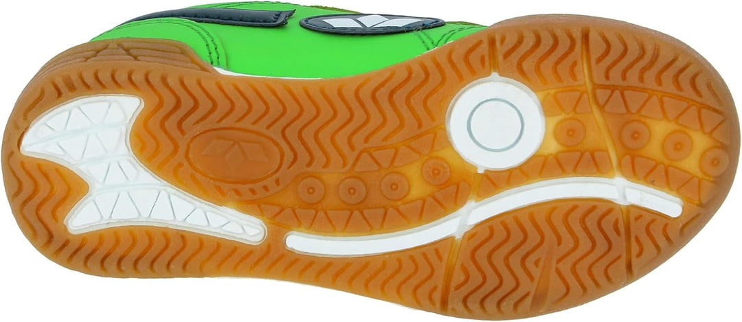 Lico Unisex Kinder Bernie V Hallenturnschuhe(Klettverschlüsse können variieren) 25 EU Grün Marine We