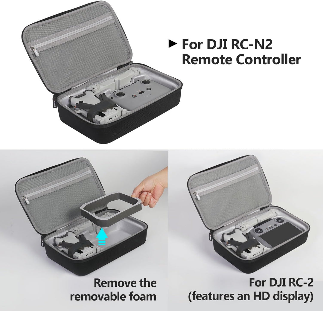JSVER Tasche für DJI Mini 4 Pro/Mini 3 Pro, Tragetasche kompatibel mit DJI Mini 4 Pro Tragekoffer fü