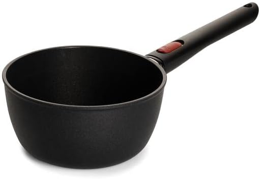 Woll Eco Lite Stieltopf - Induktiv -, Ø 18 cm, 9.5 cm hoch, 2 Liter, mit abnehmbarem Stiel - Geeigne