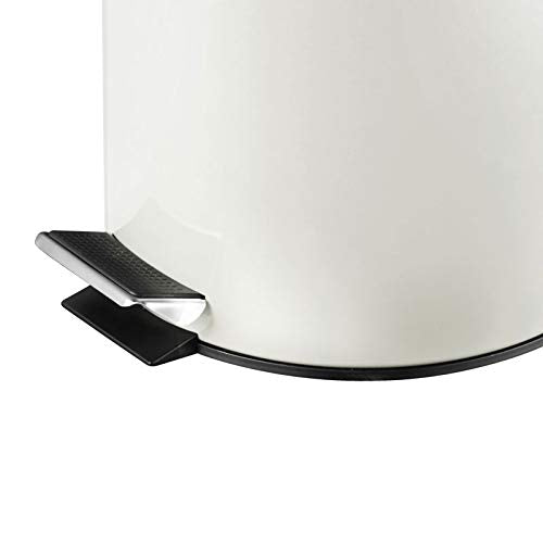 PROREGAL Runder Tretabfallsammler mit herausnehmbaren Kunststoff-Inneneimer | 12 Liter, HxBxT 40x29,