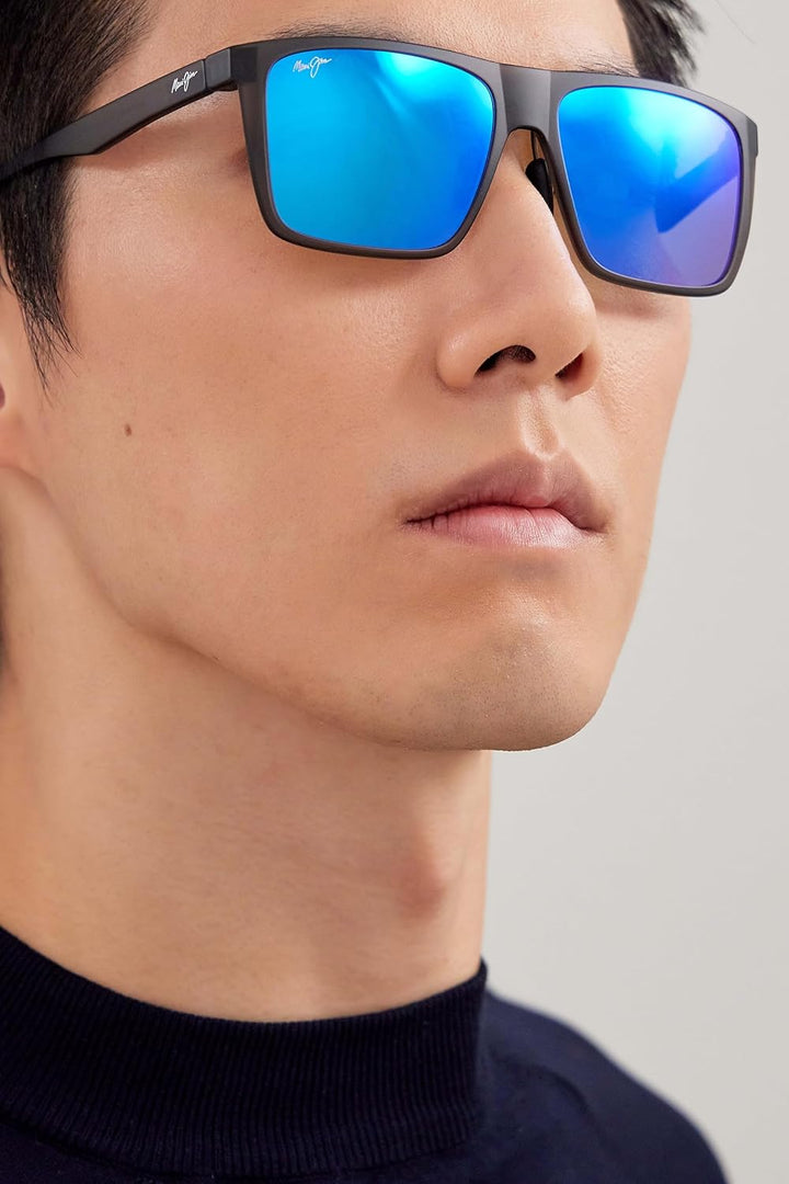 Maui Jim HONOKALANI Brille, transparent, Grau, 57/17/138, Unisex, Erwachsene, Translucent Grey