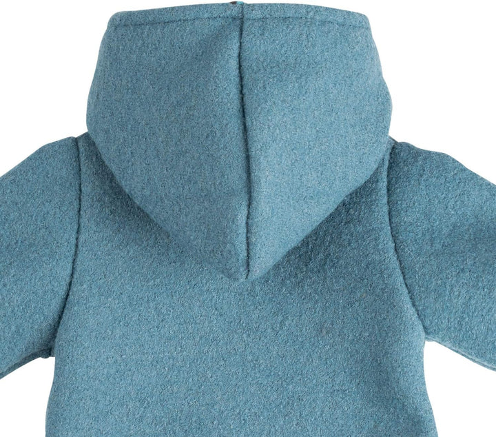 Lilakind Wollwalk Overall Baby & Kinder – Walkoverall mit Kapuze aus Walkloden – Handmade in Germany